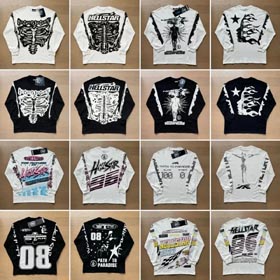 Hölle Stern Langärmeliges Hemd-0032  