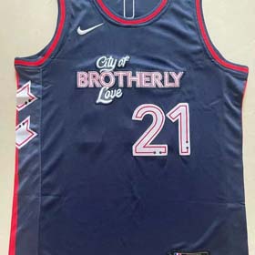 NBA Maxi City Edition schwarz gestickte Schnelltrocknerweste Basketballtrikot (12 Stile) - 1998  