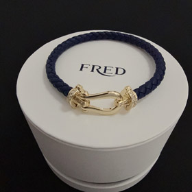 Feiden Voll Diamant Diamant Pferdeschuh Schnalle Armband-3984  