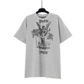 Palm Angels College Style gedrucktes Casual Loose Kurzarm T-Shirt (40 Stile) -2843  