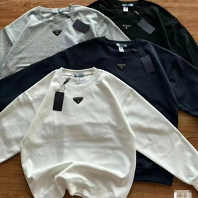 Prada Mode Rundhals Sweatshirt-4435  